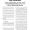 Stochastic performance analysis and capacity planning of publish/subscribe systems