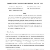 Streaming XPath Processing with Forward and Backward Axes