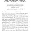 Stride Towards Proposing Multi-Modal Biometric Authentication for Online Exam
