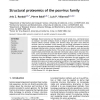 Structural proteomics of the poxvirus family