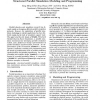 Structured Parallel Simulation Modeling and Programming