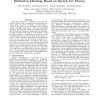 Structuring utterance records of requirements elicitation meetings based on speech act theory
