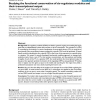 Studying the functional conservation of cis-regulatory modules and their transcriptional output
