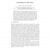 Subsumption for XML types