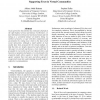 Supporting Trust in Virtual Communities