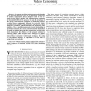 SURE-LET for Orthonormal Wavelet-Domain Video Denoising