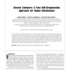 Swarm contours: A fast self-organization approach for snake initialization