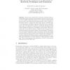 Synchronous Collaborative Information Retrieval: Techniques and Evaluation