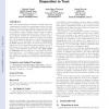 T2D: a peer to peer trust management system based on disposition to trust