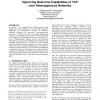 TCP-real: improving real-time capabilities of TCP over heterogeneous networks