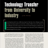 Technology Transfer from University to Industry