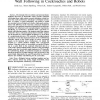 Templates and Anchors for Antenna-Based Wall Following in Cockroaches and Robots