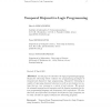 Temporal Disjunctive Logic Programming