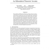 Temporally Dependent Plasticity: An Information Theoretic Account