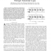 Test-point insertion: scan paths through functional logic