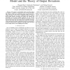 Test set enrichment using a probabilistic fault model and the theory of output deviations