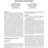 The bipartite clique: a topological paradigm for WWWeb user search customization