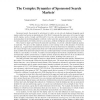 The Complex Dynamics of Sponsored Search Markets