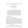 The Complexity of Proving the Discrete Jordan Curve Theorem