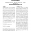 The connectivity sonar: detecting site functionality by structural patterns