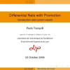 The Cut-Elimination Theorem for Differential Nets with Promotion