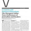 The divergent online news preferences of journalists and readers