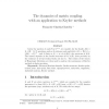 The Dynamics of Matrix Coupling with an Application to Krylov Methods