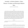 The Effects of Constant and Bit-Wise Neutrality on Problem Hardness, Fitness Distance Correlation and Phenotypic Mutation Rates