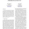 The Electronic Ball Boy: A Reactive Visually Guided Mobile Robot for the Tennis Court