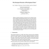 The Emergent Structure of Development Tasks
