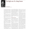 The High Cost of a Cheap Lesson