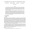 The implicit structure of ridges of a smooth parametric surface