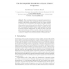 The Incompatible Desiderata of Gene Cluster Properties
