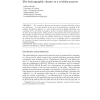 The lexicographic closure as a revision process
