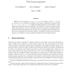 The Linus Sequence