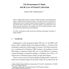 The measurement of ranks and the laws of iterated contraction