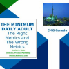 The minimum daily adult - the right metrics and the wrong metrics