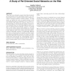 The more people I meet, the more I like my dog: A study of pet-oriented social networks on the Web