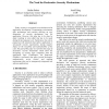 The Need for Declarative Security Mechanisms
