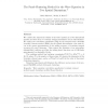 The panel-clustering method for the wave equation in two spatial dimensions