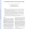 The Readability of Path-Preserving Clusterings of Graphs
