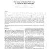 The Union of Shortest Path Trees of Functional Brain Networks
