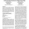 The use of mobile contact list applications and a context-oriented framework to support their design