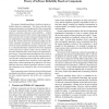 Theory of Software Reliability Based on Components