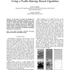 Thresholding Images of Historical Documents Using a Tsallis-Entropy Based Algorithm