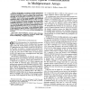 Time-division optical communications in multiprocessor arrays