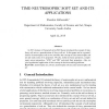 Time-neutrosophic soft set and its applications