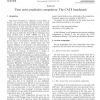 Time series prediction competition: The CATS benchmark