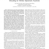 To preempt or not: Tackling bid and time-based cheating in online spectrum auctions