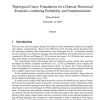 Topological Cones: Foundations for a Domain Theoretical Semantics Combining Probability and Nondeterminism